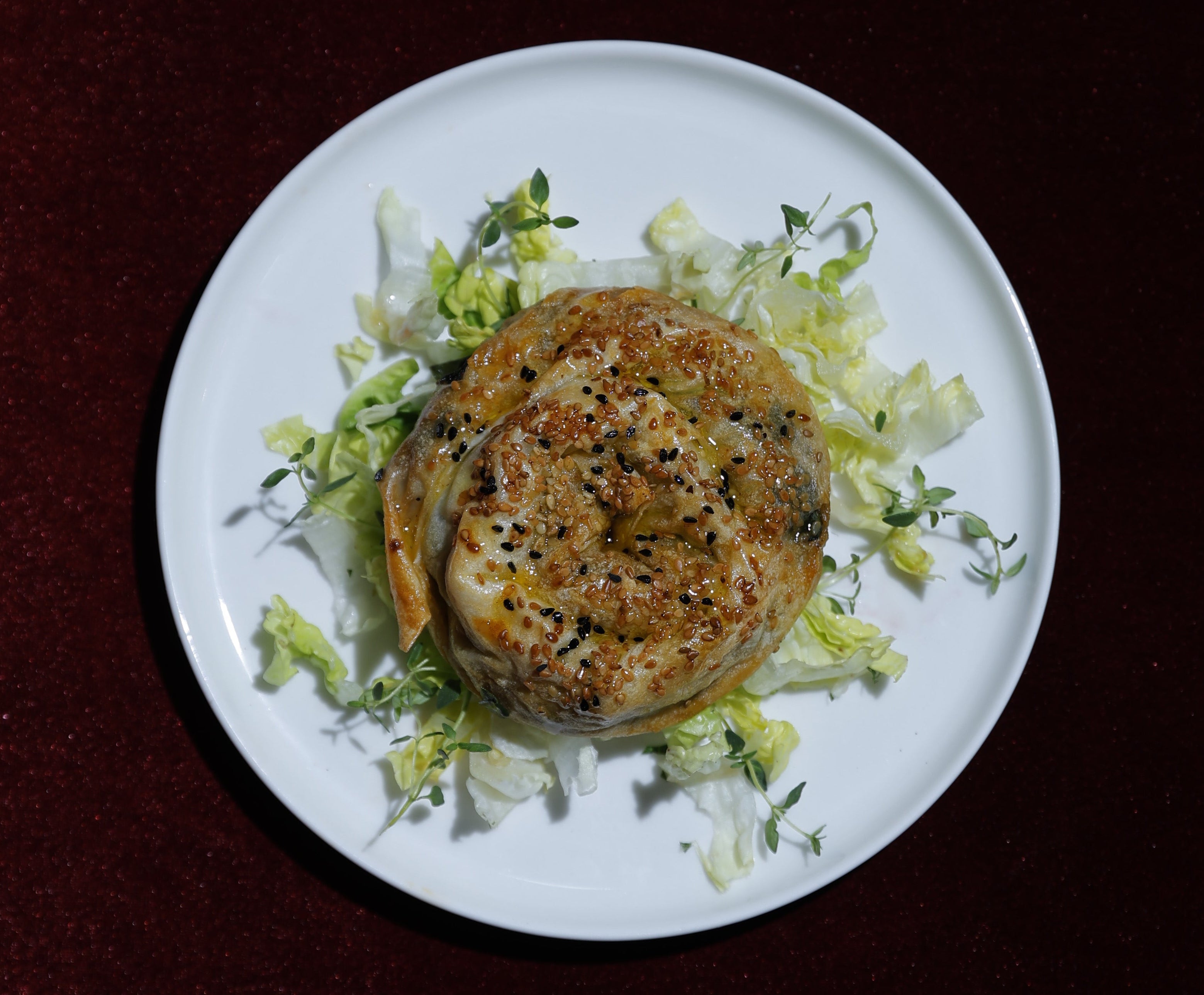 ISPANAKLI GÜL BÖREĞİ DONUK